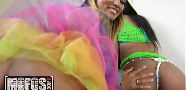  Real Slut Party - (Natalia Mendez, Valentina Vega) - Wild Fuck Party With Two Amateurs - MOFOS